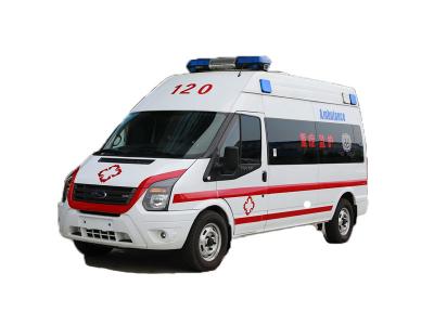 China Goedkope ambulance auto uitstekende prestaties ambulances met 3750 mm wielbasis en ABS Te koop