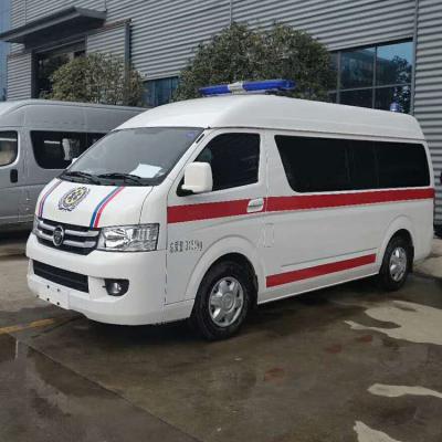 China Max speed 150km/h Japanese Foton ambulance With ABS   Mobile Clinic Vehicle for sale