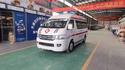 China Foton Ambulance Van 2800Kg Bruto Gewicht Mobiele ambulancewagen 4x2 Te koop