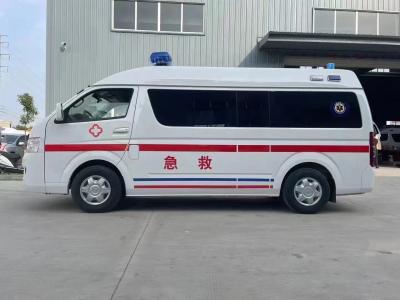 China 2023  Euro 5  Foton Emergency Ambulance Car With 130km/H Maximum Speed Ambulance Vehicle For Sale for sale