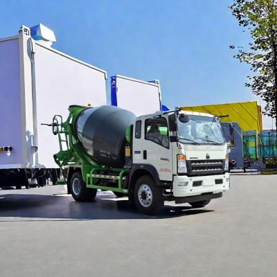 China Mini Sinotruk HOWO 4*2 betontruck 8 10 12 14 16 18 20 Cbms Mixer Truck Te koop