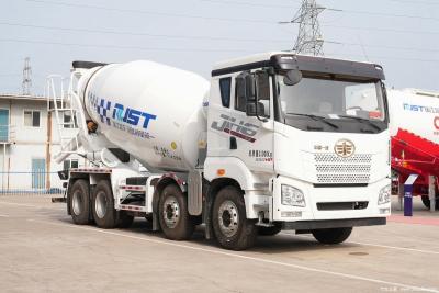 China Euro 5 12 Wheel Cement Mixer Lorry 12m3 Diesel Cement Concrete Truck With Pump For Sale for sale