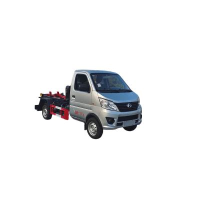 China 10 Ton Diesel Garbage Transport Truck 4x2 Hook Lift Waste Truck for sale