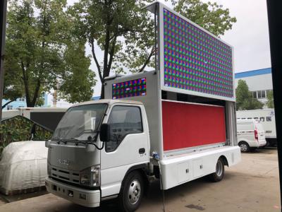 China LED Roving Advertising Truck Japan Brand 4.2m Small Led Mobile Stage Truck for sale