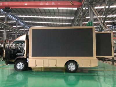 China Waterproof Full Color P3 P4 Screen Mobile Advertising Truck Outdoor Led Display Stage Truck for sale