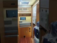 Travel Trailer RV Caravan Van for 4-6 People Max Payload 1500kg