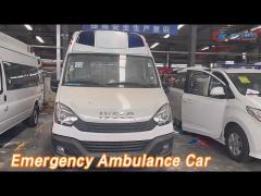 Professional Emergency Ambulance Car 4 x 4 Hospital Rescue Iveco