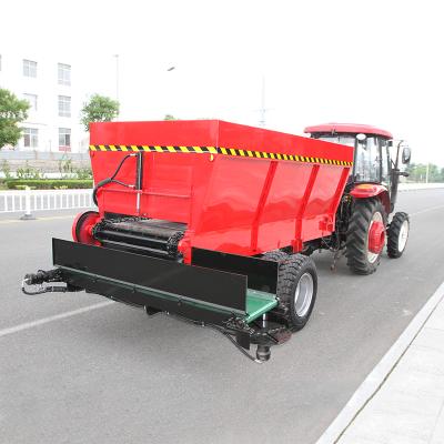 China Multiple Attachment PTO Organic Fertilizer Spreader / Single Sided Sprinkler Fertilizer Spreader for sale