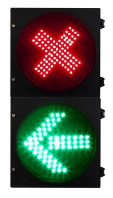 China Red Fork LED Traffic Signal Lights for sale