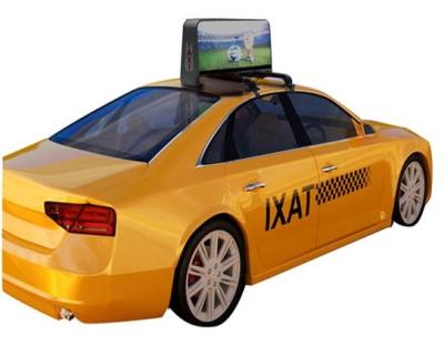 China Outdoor Capacitive Screen P5 High Definition Taxi Top Led Display for sale