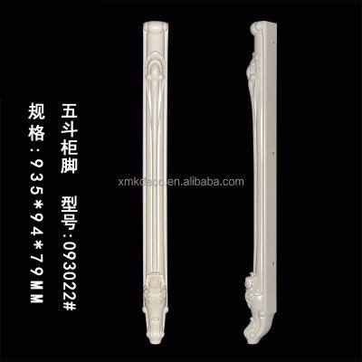 China EUROPEAN Makeup Table Leg Other Furniture Parts Bedroom Furniture Accessories Plastic for sale