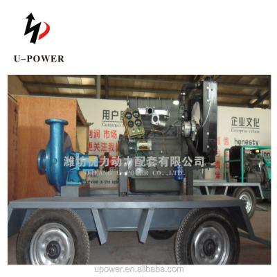 China Agricultural irrigation 6 inch diesel engine water pump set irrigation water pump for sale