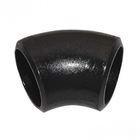 China ASME B16.9 Black PaintED Butt - Welding Carbon Steel Elbow 45 Degree for sale