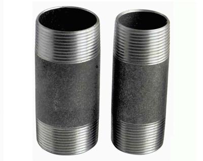 China BS EN 10241​ BS1387 Steel Pipe Nipple for shipbuilding ISO7/1 for sale