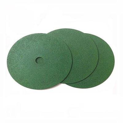 China 115×1.0×22 MM Super Thin Abrasive Cutting Wheels Green 80M/S EN12413 for sale