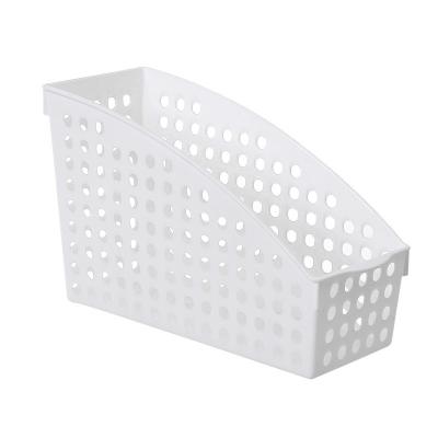 China Environmentally Friendly Storage Basket Sustainable Stationery PP Finished Desktop Basket for sale