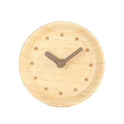 China Factory Supply Natural Wood Best Selling Wholesale Durable Wooden Digital Desk Clock for sale