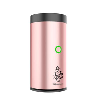 China New Style Luxury Power Usb Rechargeable Electric Car Metal Censer for sale