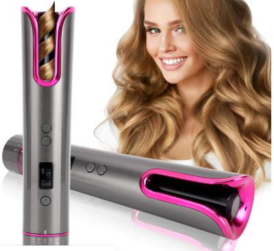 China Wholesale New Professional Ceramic LCD Magic Radio Automatic Hair Curler Rolling Heatless Roller for sale