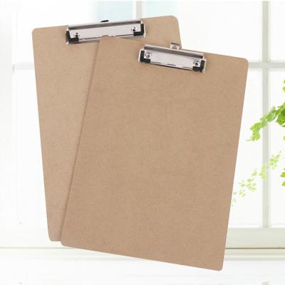 China Sports Game\Promotion\Business\Enrolling MDF Sustainable Eco-Friendly School Stending\Office Folder Wooden Metal Custom Mini Exam Pad Nurse Clip Wooden Clear Board With Storage for sale