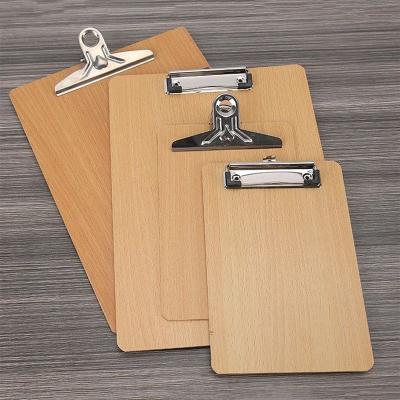 China Sports game\promotion\business\collapsible wooden hard clipboard school desk\nurse A4 A5 A6 gold folding paper stationery office eco-friendly viable size exam for study for sale