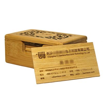 China Europe Key Chip Wallet Blank Oak Cherry Contactless Wood Engraved White RFID Technology Business Wooden NFC Card Made in Bamboo for sale