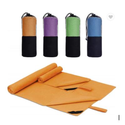 China Wholesale Kids Safe Microfiber Suede Sports Towels Gym Quick Dry Towel for sale