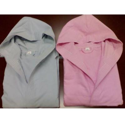 China Breathable Ladies / Male Microfiber Fleece Bathrobes for sale