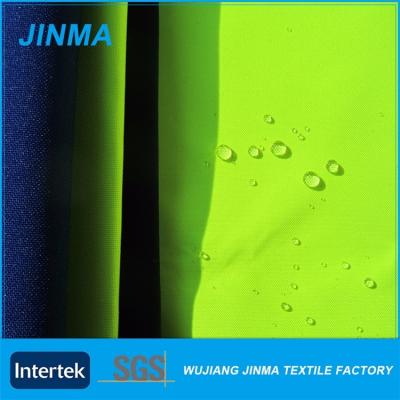 China Good quality fluorescent outer 2 layer polyester fabrics for sale