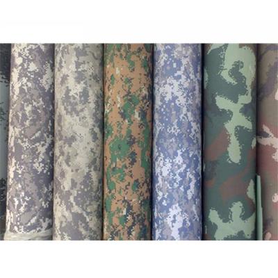 China Cheap Military Uniform Fabric Shrink-Resistant , Waterproof Military Camouflage Fabric for sale