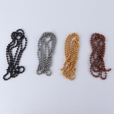 China Art Decor Hot Sale Zebra Lampshade Metal Shades Accessories High Quality Plastic Roller Ball Chains Beads Chains for sale