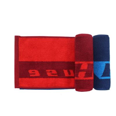 China 100% Lightweight Good Water Absorbent Cotton Sports Towel QUICK DRY Custom Sports Towel/OEM Cotton Sports Towel Custom for sale