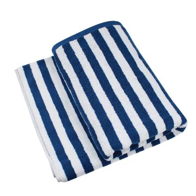 China High Quality 100% Custom Change Cotton Beach Towel QUICK DRY Custom Striped Hotel Towel Beach Towel For Sale for sale