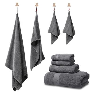 China Wholesale Custom QUICK DRY Luxury 100% China Large Terry Cotton Cloth Bath Towel Set for sale