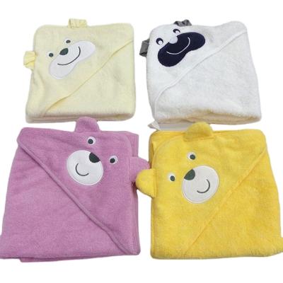 China Professional Custom Viable Bear Hooded Towel Rabbit Animal Design Buy 100Cotton Newborn Hooded Towel for sale