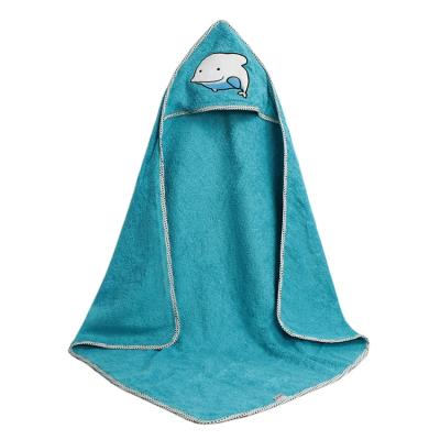 China 2020 Sustainable Hot Sale Beach Bath Hooded Shower Towel For Kids Child for sale