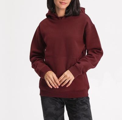 China XSUNWING Women's Breathable Kangaroo Pocket Fashion Pullover Oversized Hoodies for sale