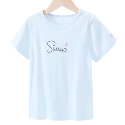 China Wholesale Children's T-shirts Cotton Breathable Boys Girls Printed Summer Wear for sale