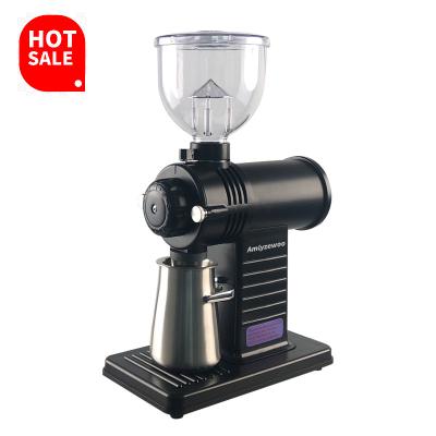 China Hotel Cafe 220V 520 Electric Adjustable Tooth Electric Bean Grinder Machine 80mm Ghost Italian Coffee Grinder for sale