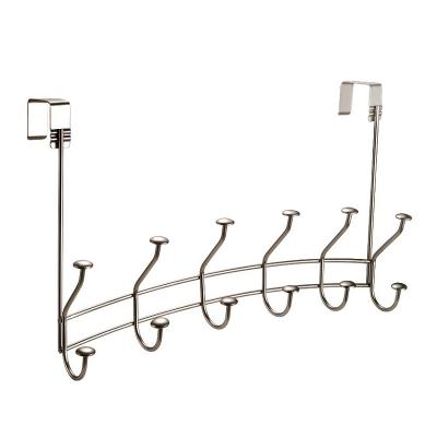 China Modern Creative Widely Used Special Design Hanger Door Hook Viable Clothes Coat Hook Behind Door Metal for sale