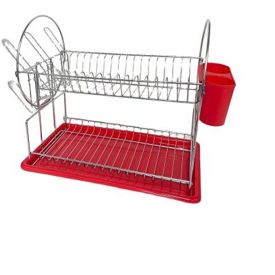 China 1Wholesale Viable Manufacturer Supply Custom Kitchen Single Over Sink Dish Drying Rack for sale