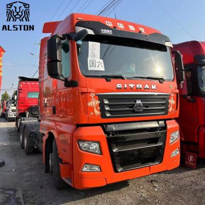 Cina Sitrak C7H 480 CV 6x4 Camion-trattore Sitrak GNL Usato Camion-trattore in vendita