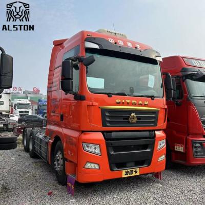 China Camión tractor de segunda mano Sitrak C7H 6x4 540hp AMT para Kirguistán en venta