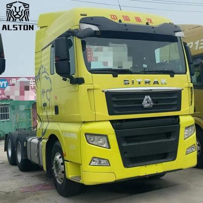 China Sitrak C7H 540 camión tractor de segunda mano con transmisión manual en venta