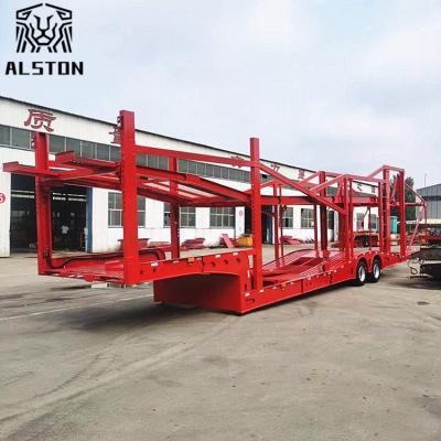 China Top-Quality 6-Position Car Carrier Trailer, 13.75m 2-Axle Car Transporter Te koop