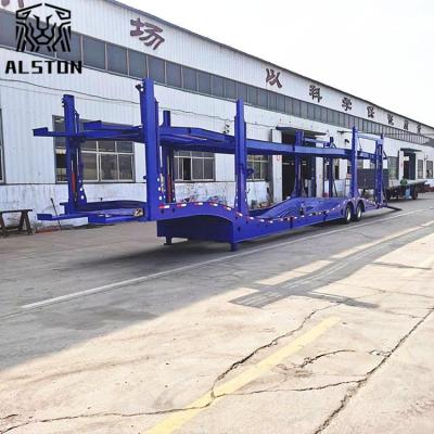 Cina 6-8 Position Car Carrier Trailer, Double Deck Vehicle Transport Semi-Trailer in vendita