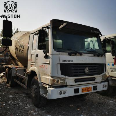 China Gebruikte Howo de Concrete Mixervrachtwagen van 10M3 371HP Te koop