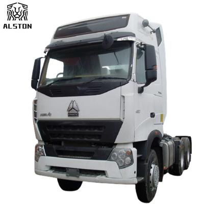 China Light Weight 375HP Used Tractor Trucks , Howo A7 Tractor Truck for sale