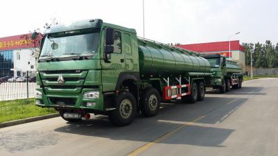 China policía motorizado de Sinotruk Howo 371HP 12 del camión de petrolero del combustible diesel de 25000L 8x4 en venta