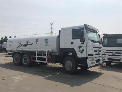 China 20000L 6x4 Used Water Tanker Truck , Second Hand Water Spraying Truck for sale